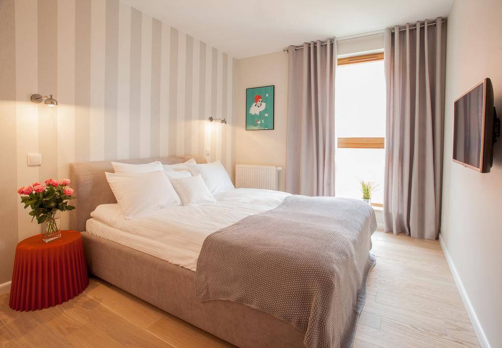 Staywin Riverfront Lofts Gdansk Oda fotoğraf