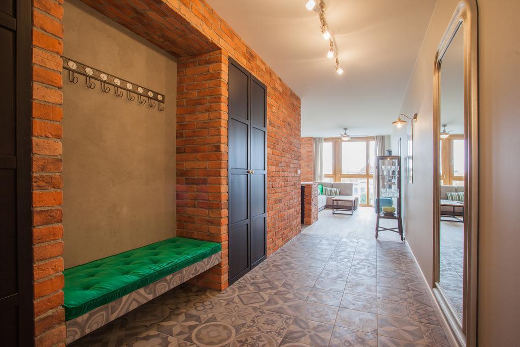 Staywin Riverfront Lofts Gdansk Oda fotoğraf